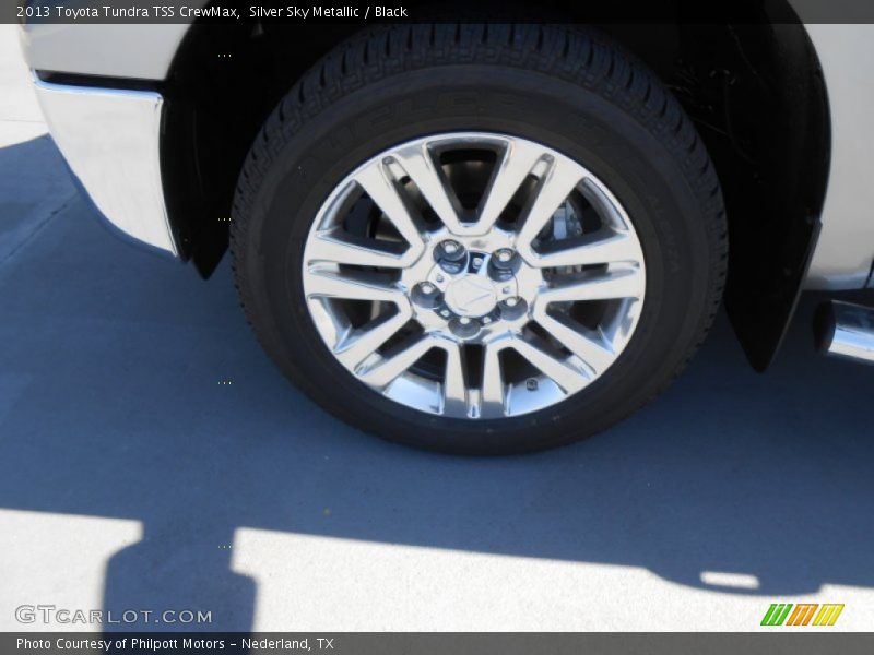 Silver Sky Metallic / Black 2013 Toyota Tundra TSS CrewMax