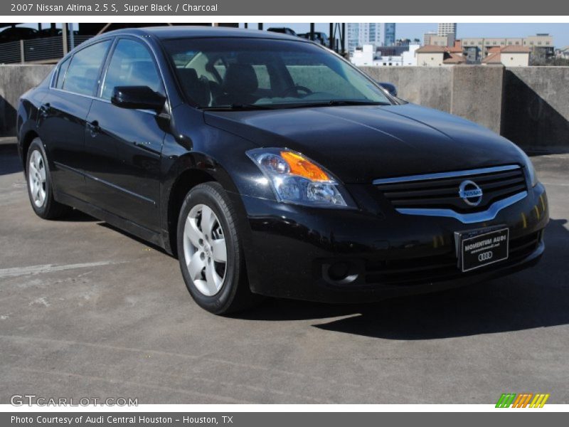 Super Black / Charcoal 2007 Nissan Altima 2.5 S