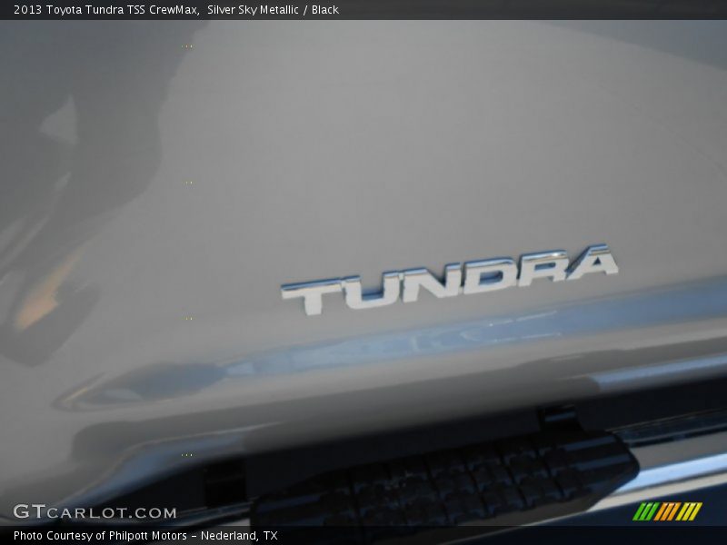 Silver Sky Metallic / Black 2013 Toyota Tundra TSS CrewMax