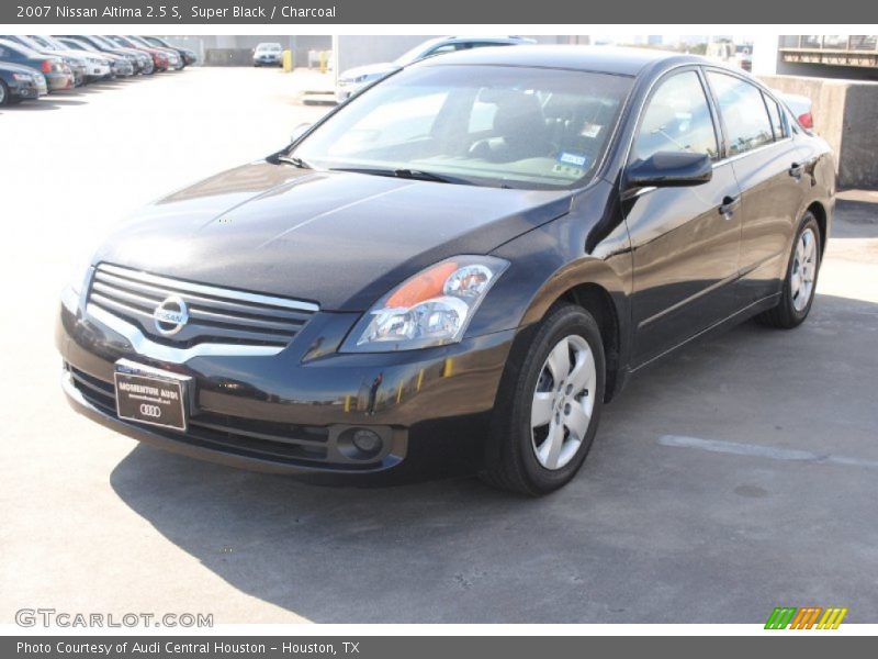Super Black / Charcoal 2007 Nissan Altima 2.5 S