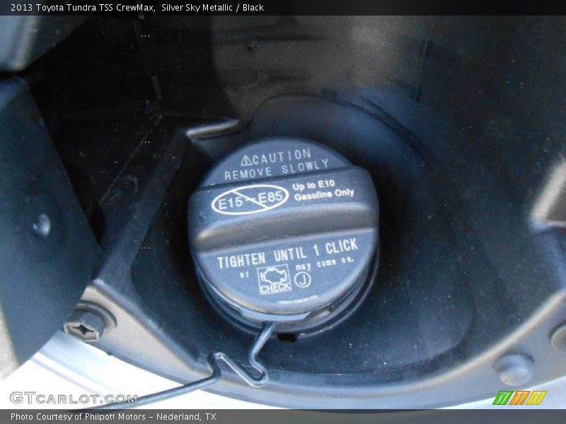 Silver Sky Metallic / Black 2013 Toyota Tundra TSS CrewMax