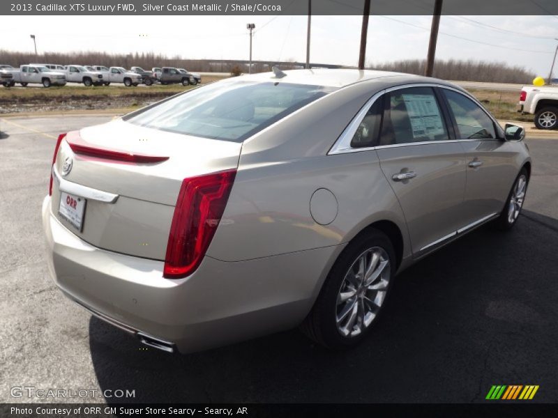 Silver Coast Metallic / Shale/Cocoa 2013 Cadillac XTS Luxury FWD