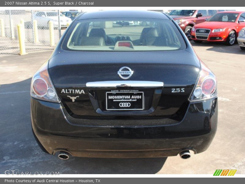 Super Black / Charcoal 2007 Nissan Altima 2.5 S