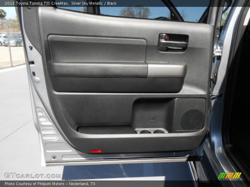 Silver Sky Metallic / Black 2013 Toyota Tundra TSS CrewMax