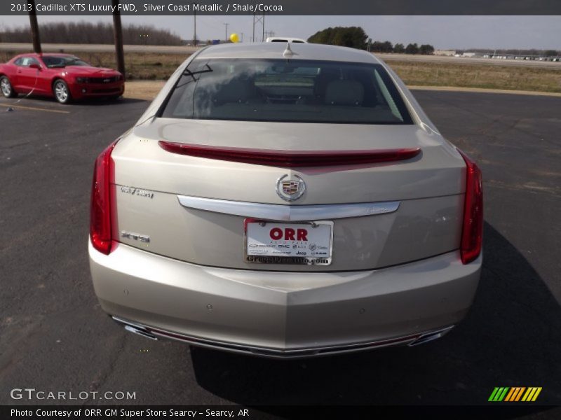 Silver Coast Metallic / Shale/Cocoa 2013 Cadillac XTS Luxury FWD