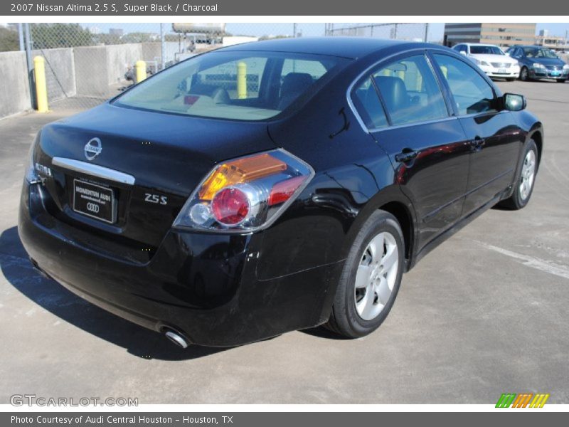 Super Black / Charcoal 2007 Nissan Altima 2.5 S