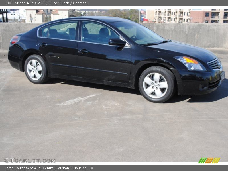 Super Black / Charcoal 2007 Nissan Altima 2.5 S