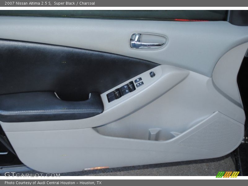 Super Black / Charcoal 2007 Nissan Altima 2.5 S