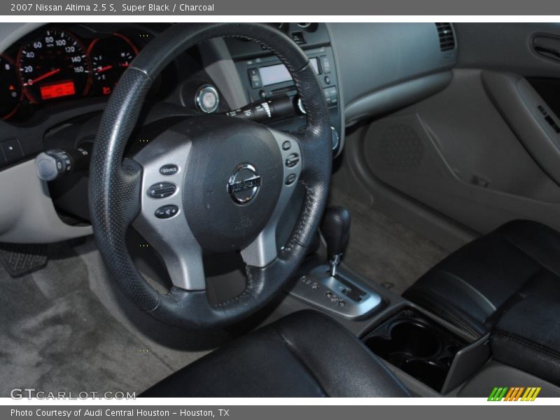 Super Black / Charcoal 2007 Nissan Altima 2.5 S