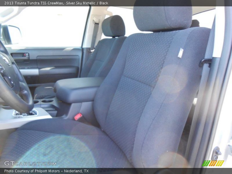 Silver Sky Metallic / Black 2013 Toyota Tundra TSS CrewMax