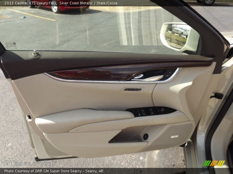 Silver Coast Metallic / Shale/Cocoa 2013 Cadillac XTS Luxury FWD
