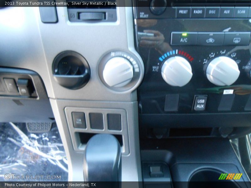 Silver Sky Metallic / Black 2013 Toyota Tundra TSS CrewMax