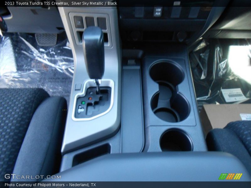 Silver Sky Metallic / Black 2013 Toyota Tundra TSS CrewMax
