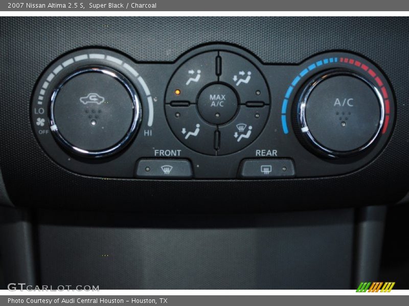 Super Black / Charcoal 2007 Nissan Altima 2.5 S