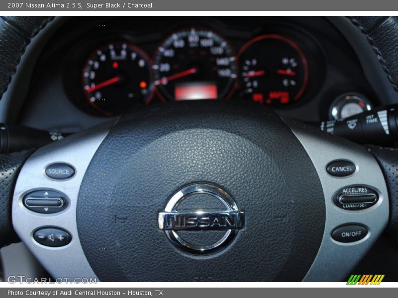 Super Black / Charcoal 2007 Nissan Altima 2.5 S
