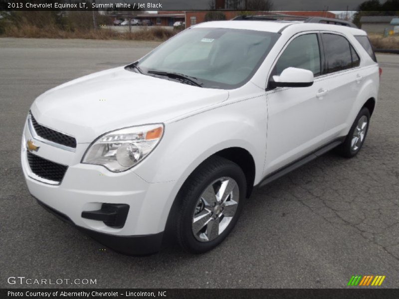 Summit White / Jet Black 2013 Chevrolet Equinox LT