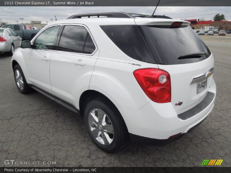 Summit White / Jet Black 2013 Chevrolet Equinox LT
