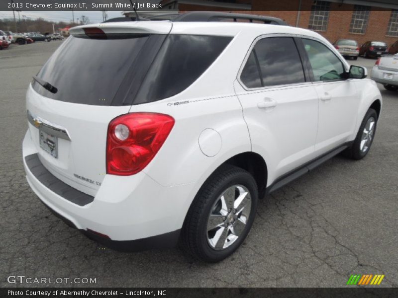 Summit White / Jet Black 2013 Chevrolet Equinox LT