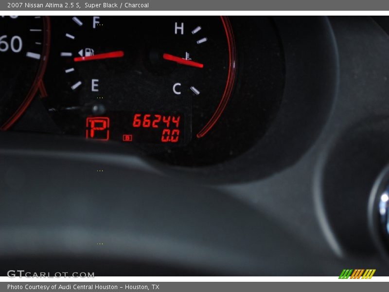 Super Black / Charcoal 2007 Nissan Altima 2.5 S