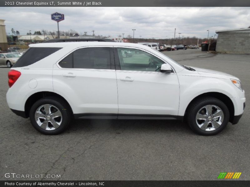 Summit White / Jet Black 2013 Chevrolet Equinox LT