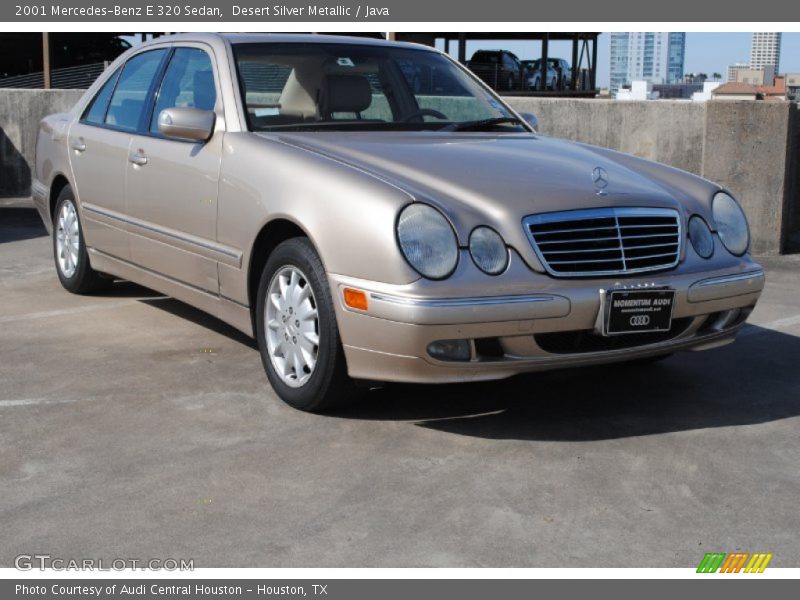 Desert Silver Metallic / Java 2001 Mercedes-Benz E 320 Sedan