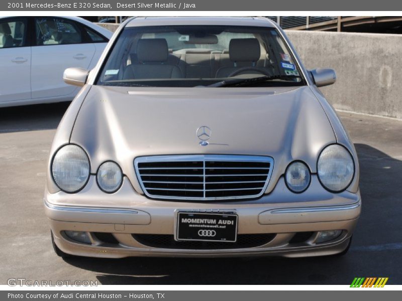 Desert Silver Metallic / Java 2001 Mercedes-Benz E 320 Sedan