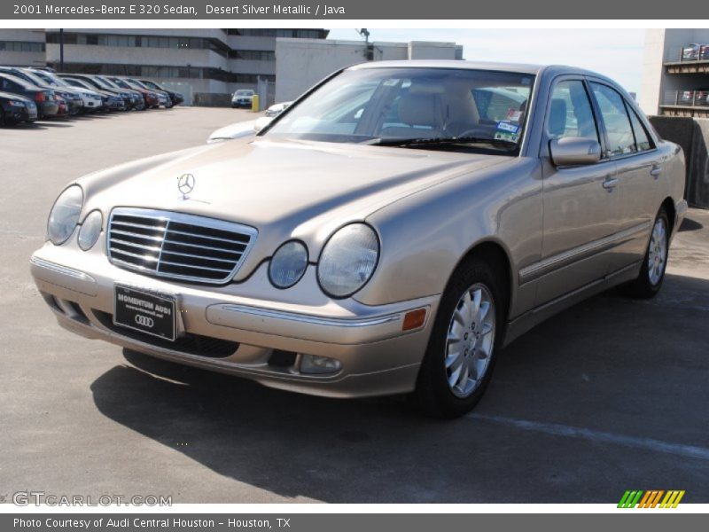 Desert Silver Metallic / Java 2001 Mercedes-Benz E 320 Sedan