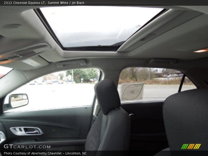 Summit White / Jet Black 2013 Chevrolet Equinox LT