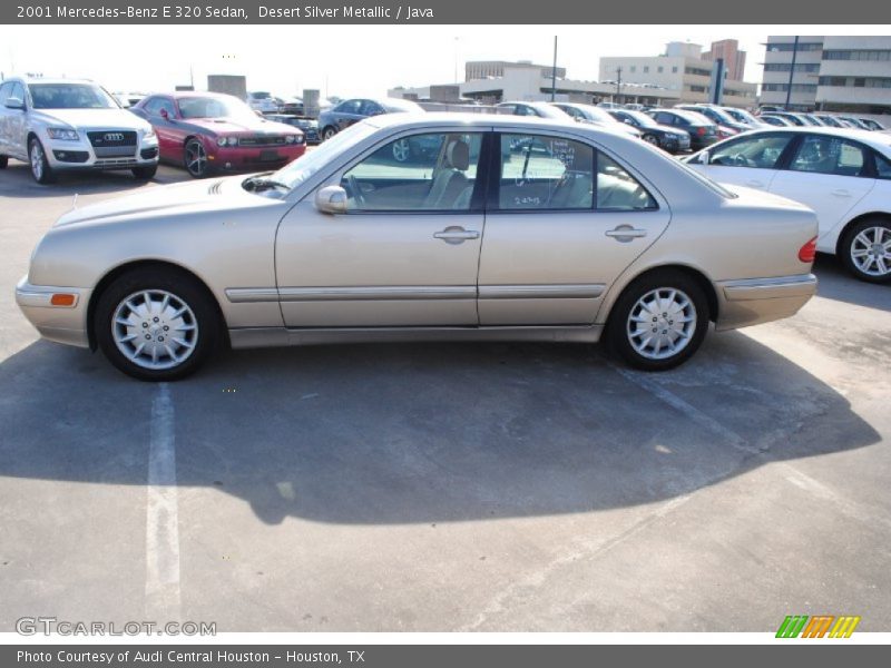 Desert Silver Metallic / Java 2001 Mercedes-Benz E 320 Sedan