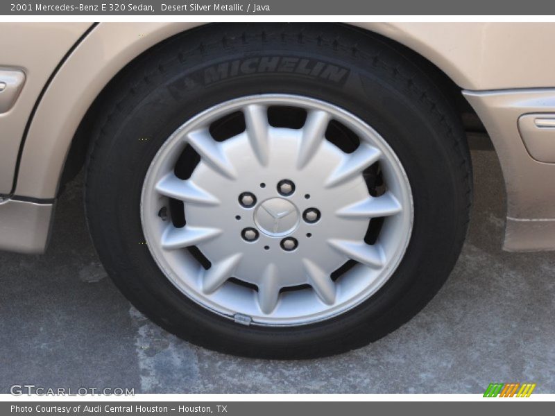 Desert Silver Metallic / Java 2001 Mercedes-Benz E 320 Sedan
