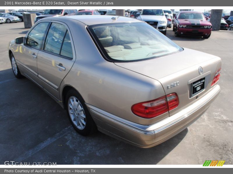 Desert Silver Metallic / Java 2001 Mercedes-Benz E 320 Sedan