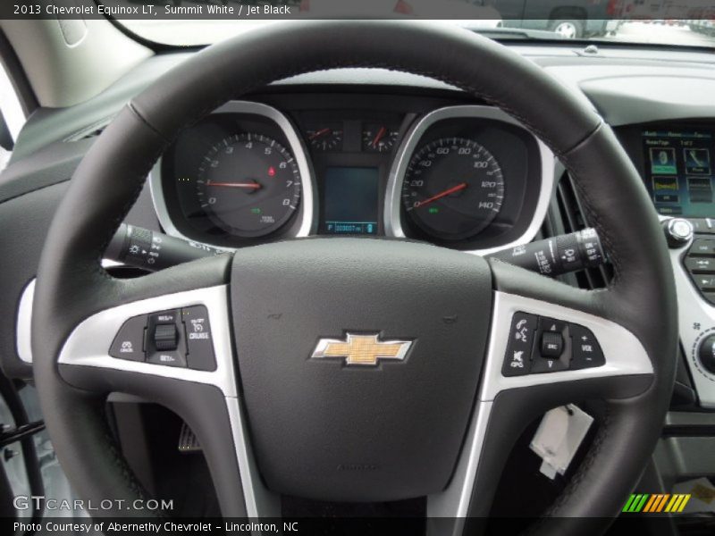 Summit White / Jet Black 2013 Chevrolet Equinox LT
