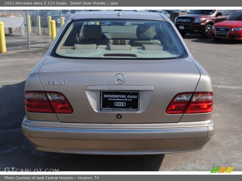 Desert Silver Metallic / Java 2001 Mercedes-Benz E 320 Sedan