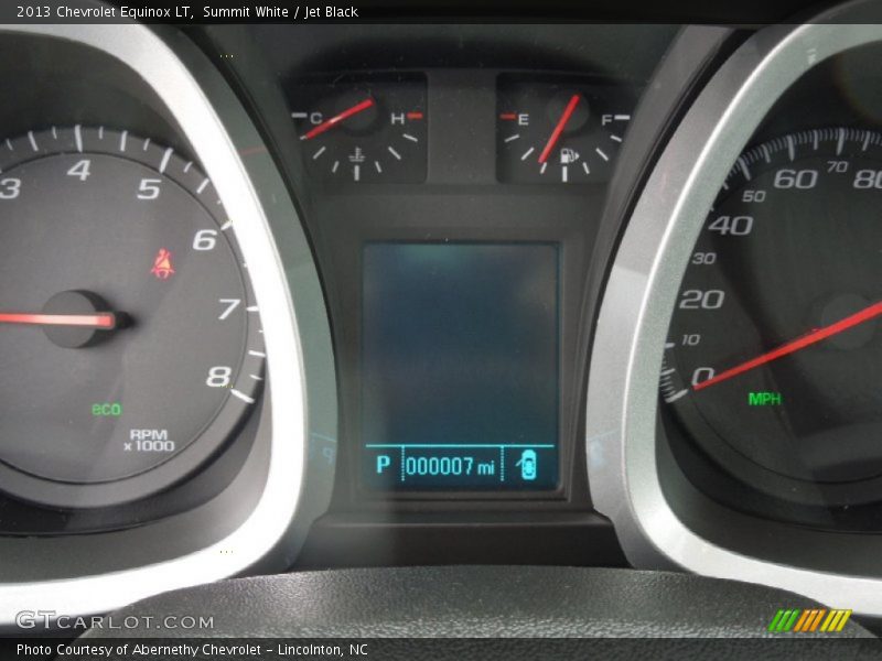Summit White / Jet Black 2013 Chevrolet Equinox LT