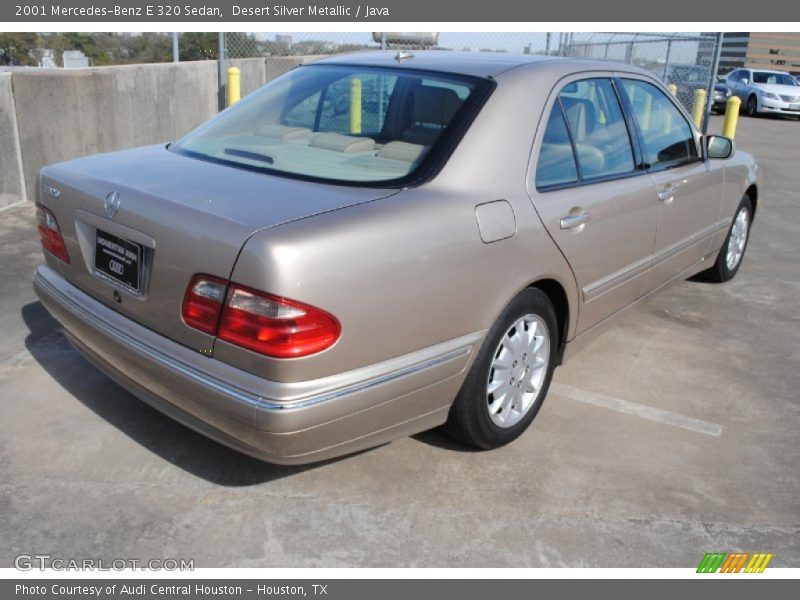 Desert Silver Metallic / Java 2001 Mercedes-Benz E 320 Sedan