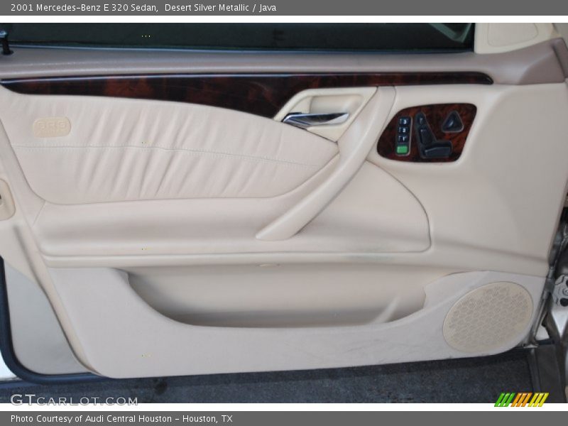 Desert Silver Metallic / Java 2001 Mercedes-Benz E 320 Sedan