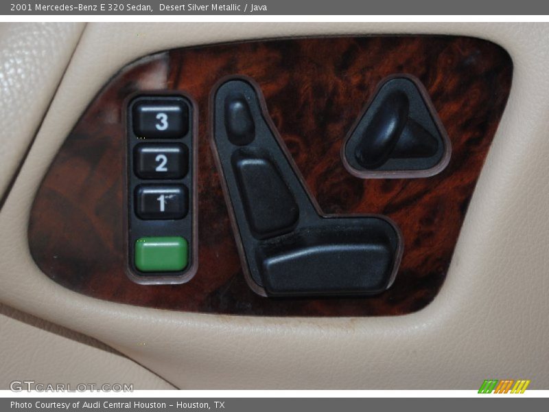 Desert Silver Metallic / Java 2001 Mercedes-Benz E 320 Sedan