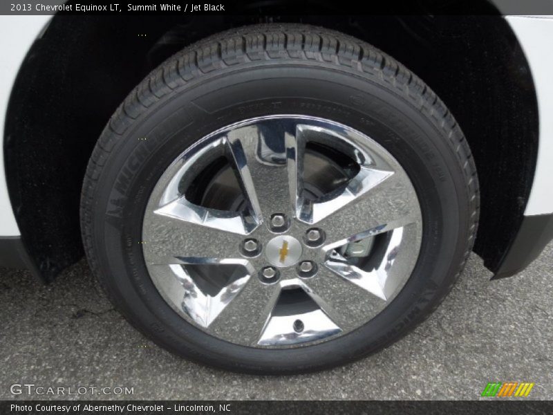 Summit White / Jet Black 2013 Chevrolet Equinox LT