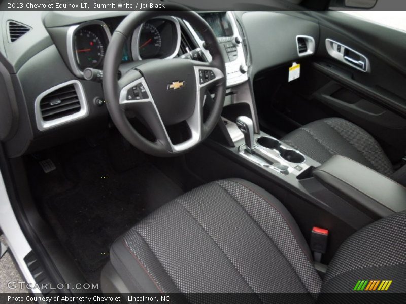 Summit White / Jet Black 2013 Chevrolet Equinox LT