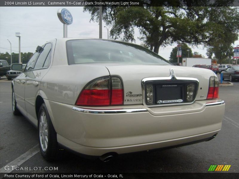 Cashmere Tri-Coat / Dark Stone/Medium Light Stone 2004 Lincoln LS Luxury