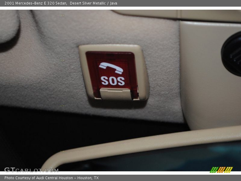 Desert Silver Metallic / Java 2001 Mercedes-Benz E 320 Sedan