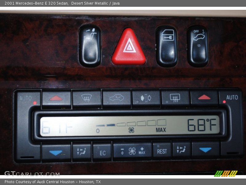 Desert Silver Metallic / Java 2001 Mercedes-Benz E 320 Sedan