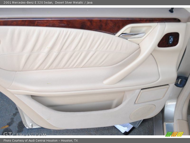 Desert Silver Metallic / Java 2001 Mercedes-Benz E 320 Sedan