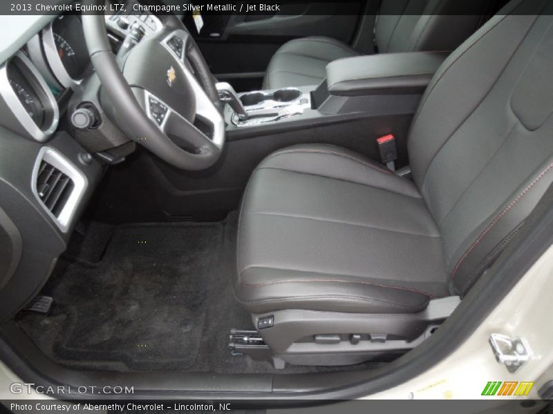 Champagne Silver Metallic / Jet Black 2013 Chevrolet Equinox LTZ