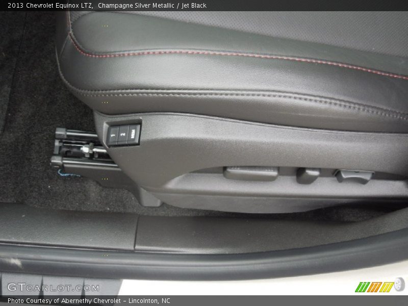 Champagne Silver Metallic / Jet Black 2013 Chevrolet Equinox LTZ