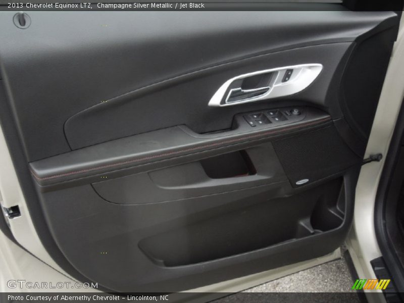 Champagne Silver Metallic / Jet Black 2013 Chevrolet Equinox LTZ