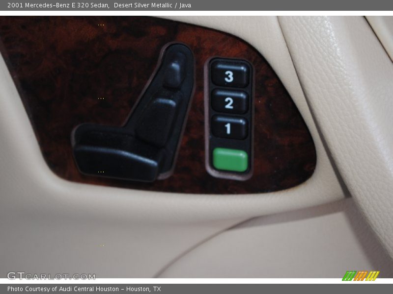 Desert Silver Metallic / Java 2001 Mercedes-Benz E 320 Sedan
