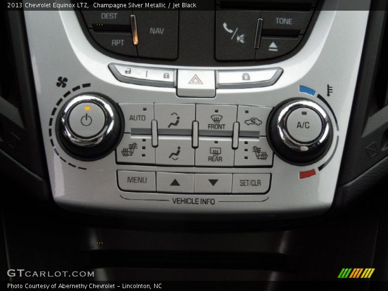 Champagne Silver Metallic / Jet Black 2013 Chevrolet Equinox LTZ