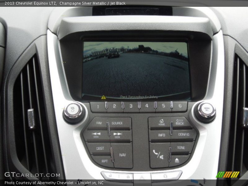 Champagne Silver Metallic / Jet Black 2013 Chevrolet Equinox LTZ