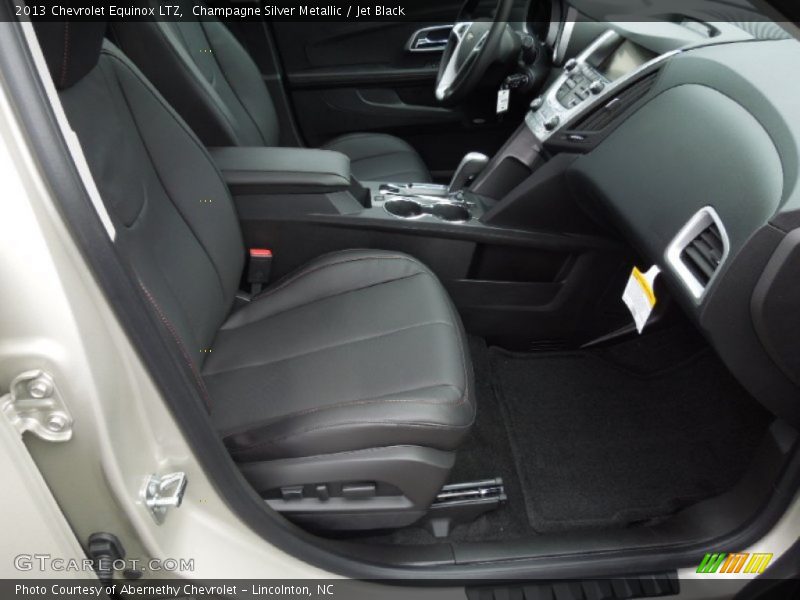 Champagne Silver Metallic / Jet Black 2013 Chevrolet Equinox LTZ